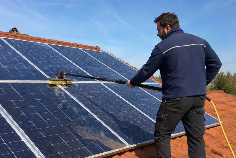 Nettoyage et entretien de panneaux solaires à Lévignac