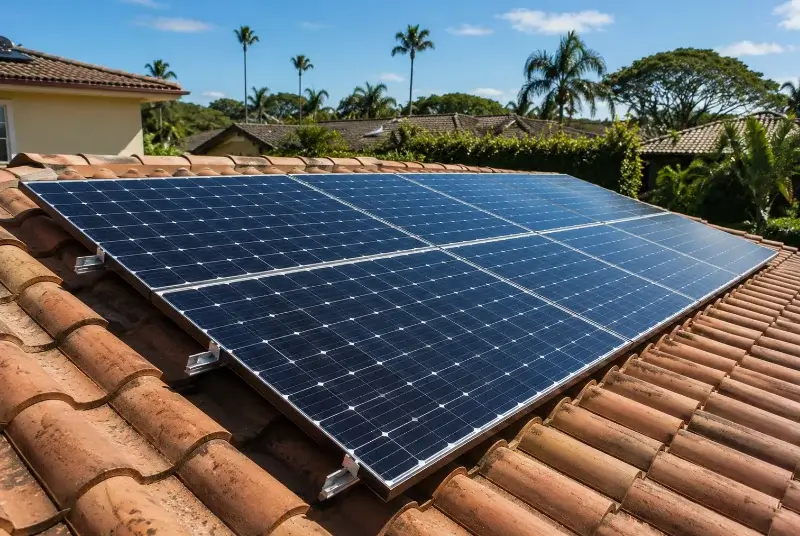 Installation de panneaux solaires à Lévignac